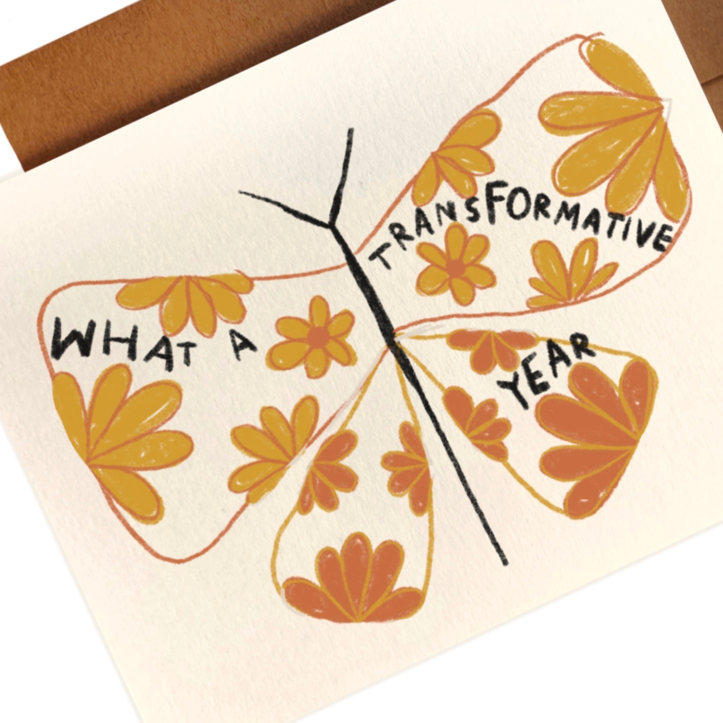 WHAT A TRANSFORMATIVE YEAR Card
