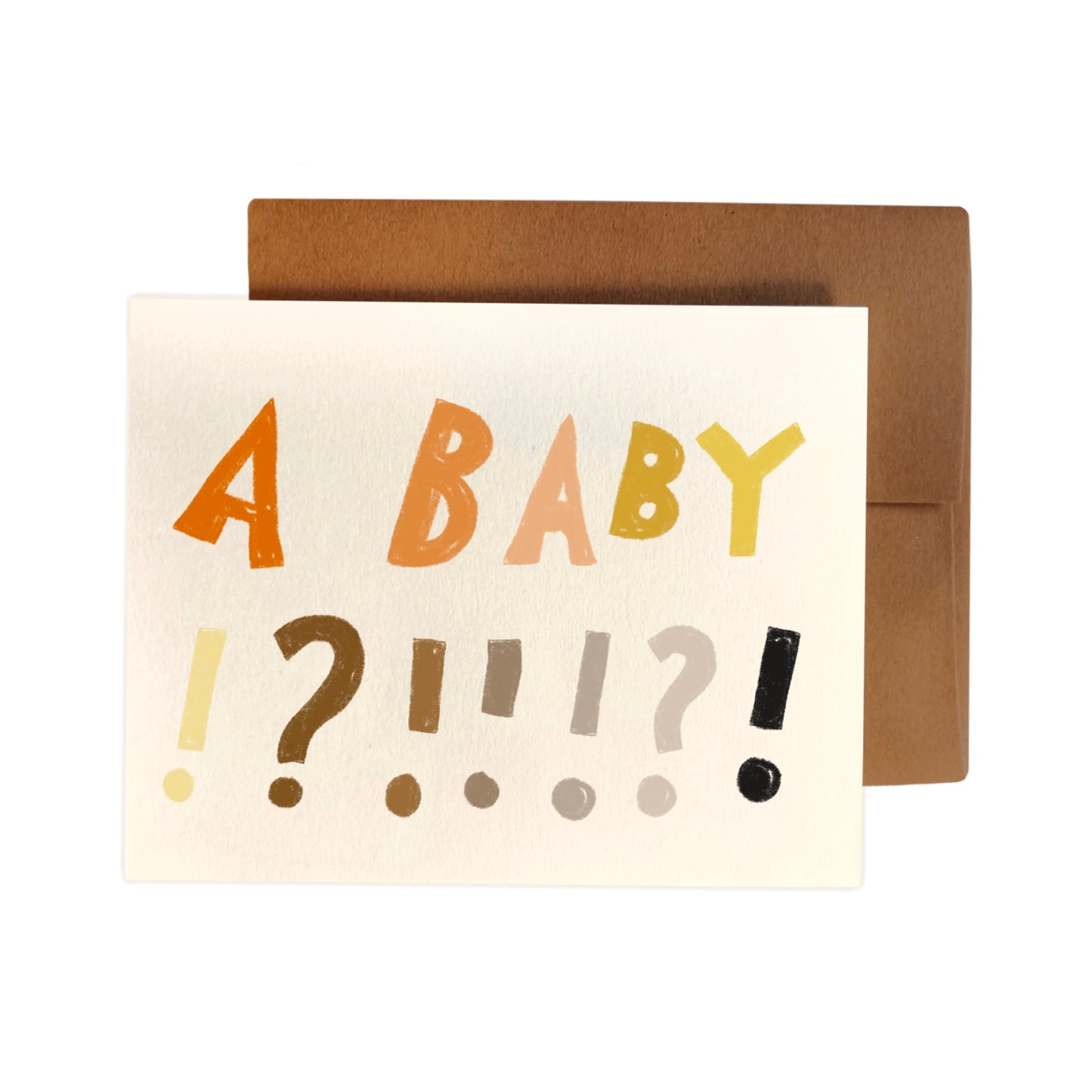 A BABY!?!!!?! Card
