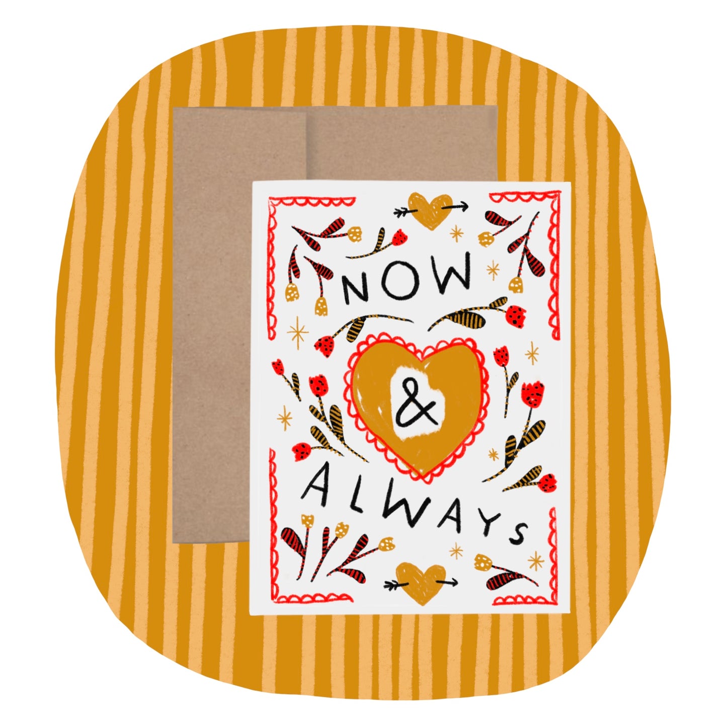 NOW & ALWAYS Greeting Card