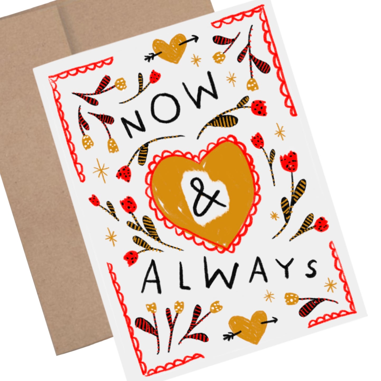 NOW & ALWAYS Greeting Card