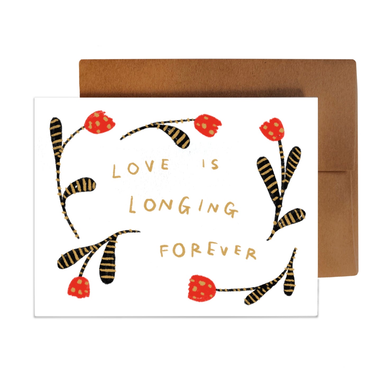 LOVE IS LONGING FOREVER card ~ Amy Lin X Rani Ban