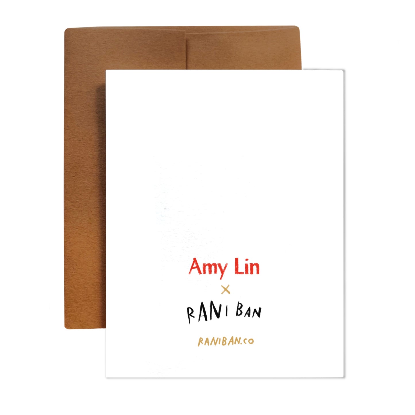 THERE IS NO UNIVERSAL WAY TO GRIEVE card ~ Amy Lin X Rani Ban