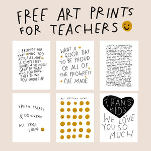 Teacher Print Bundle