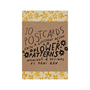 Flower Patterns Postcard Pack